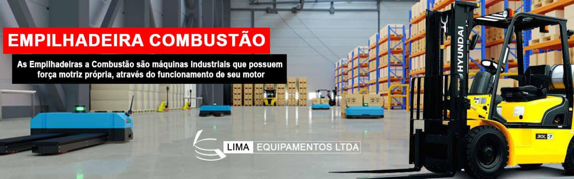 EMPILHADEIRA DE COMBUSTÃO